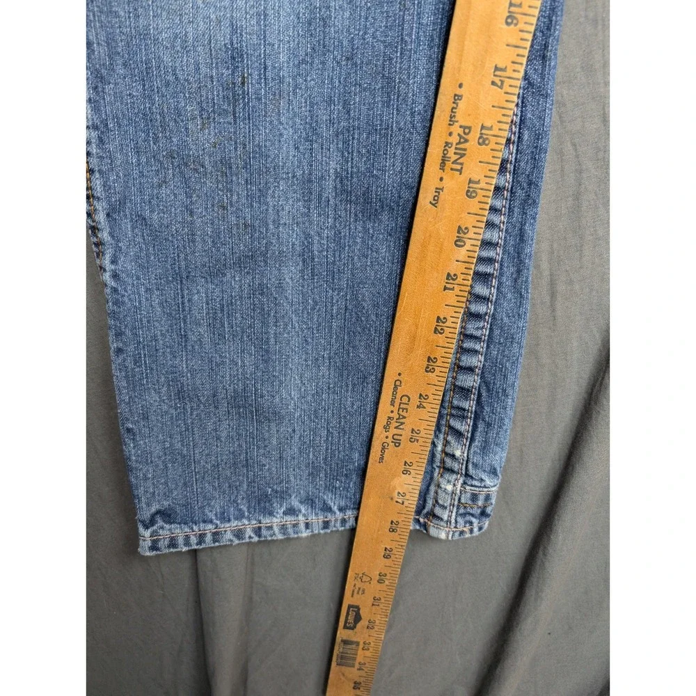 Ariat Men Jeans 34x30 Blue Denim Relax Boot Medium Wash - Picture 5 of 10